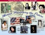 Women's History Month 2003 poster