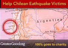 HELP CHILEAN EARTHQUAKE VICTIMS
